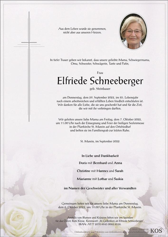 Elfriede Schneeberger